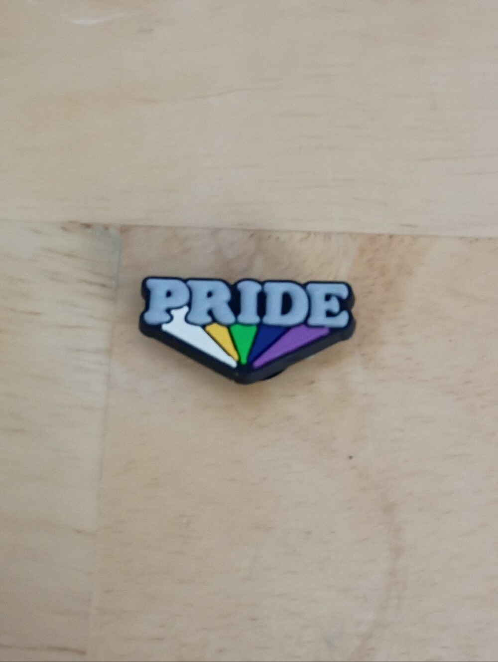 10 for $10 Jibbitz Croc Charms - Pride LGBTQ+ Rainbow 'PRIDE' - New